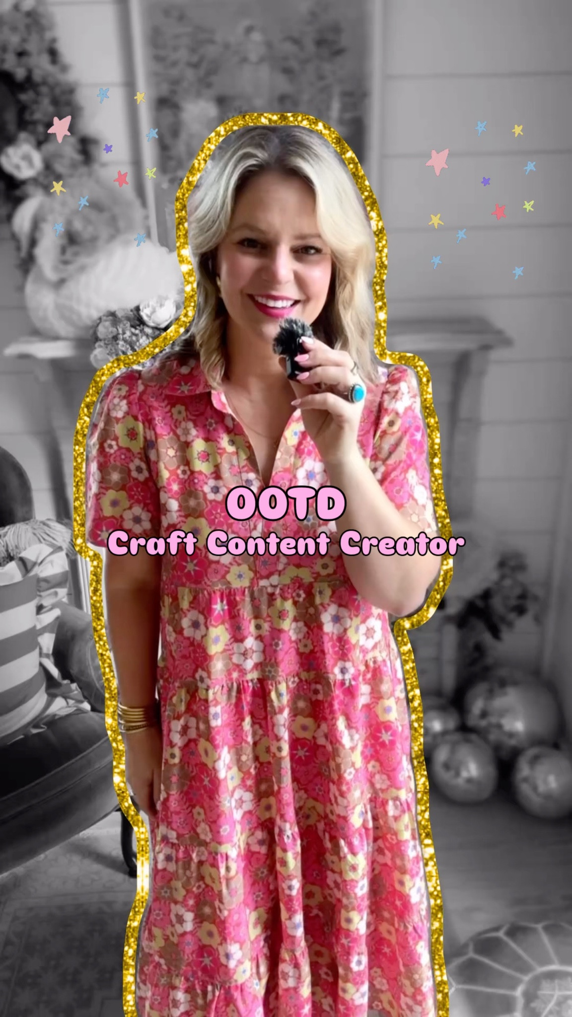 Colorful OOTD of a craft content creator!

#LTKMothersDay #LTKWorkwear