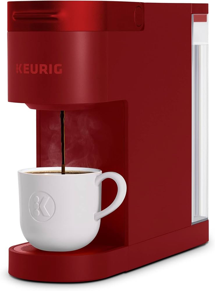 Keurig K-Slim 46 oz Coffee Maker | Scarlet Red | Multistream™ Technology | Single Serve | K-Cup... | Amazon (US)
