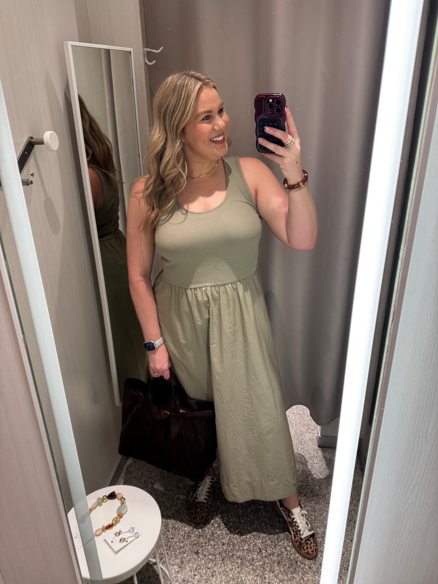 This mango dress is on major sale! The perfect fall transition piece paired with my new favorite leopard sneakers & this brown suede tote bag. 

#LTKSeasonal #LTKMidsize #LTKStyleTip