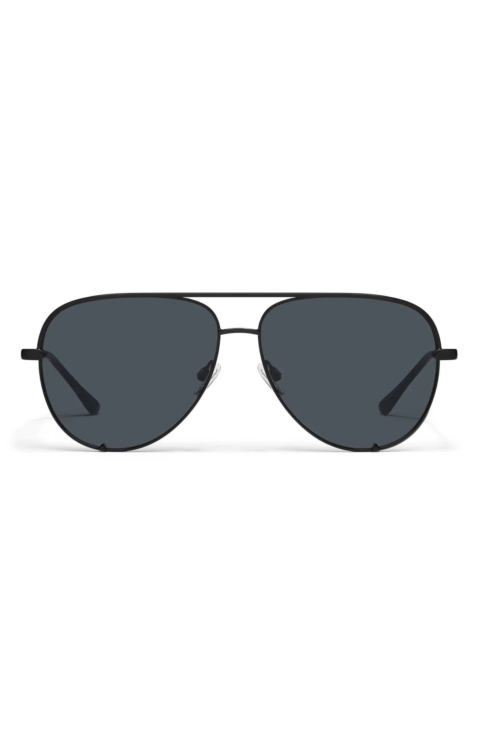 QUAY High Key 64mm Oversize Aviator Sunglasses | Nordstrom | Nordstrom