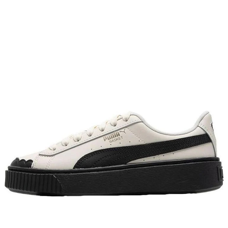 (WMNS) PUMA Basket 'Cream White Black' 397250-01 | KICKS CREW