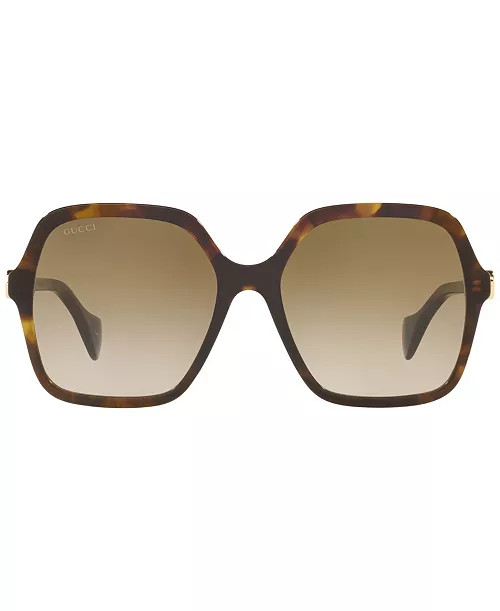 Women's GG1072SA 56 Sunglasses | Macy's