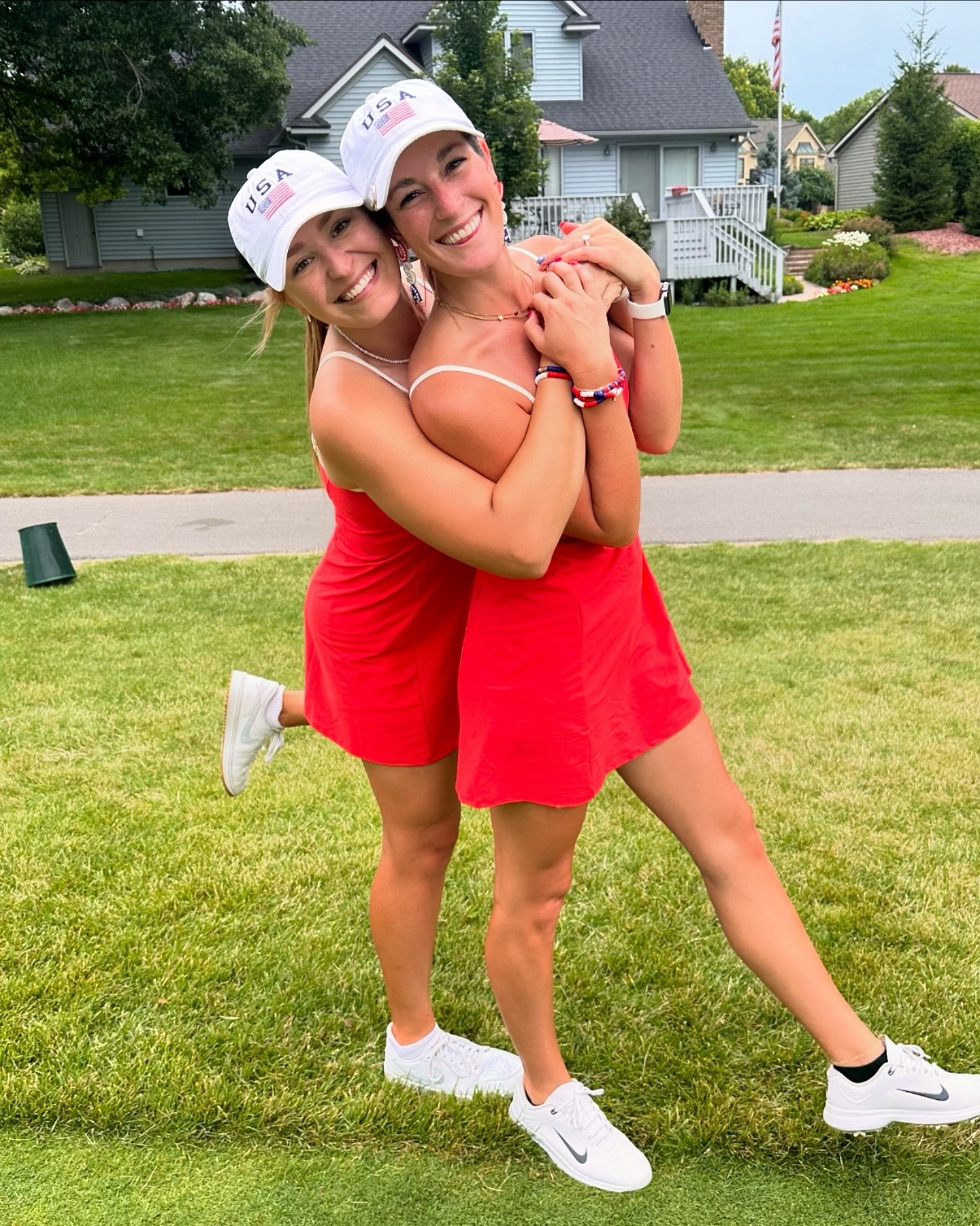 Old Navy! Loveee this golf dress❤️🇺🇸 and she’s on sale!! I ordered a medium!  

#LTKActive #LTKFitness #LTKSaleAlert