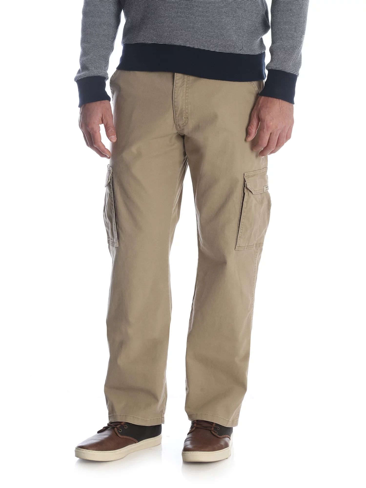 Wrangler Men's Comfort Solution Series Expandable Flex Waistband Cargo Pant | Walmart (US)