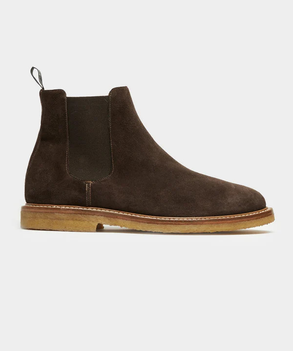 Nomad Chelsea Boot in Dark Brown | Todd Snyder