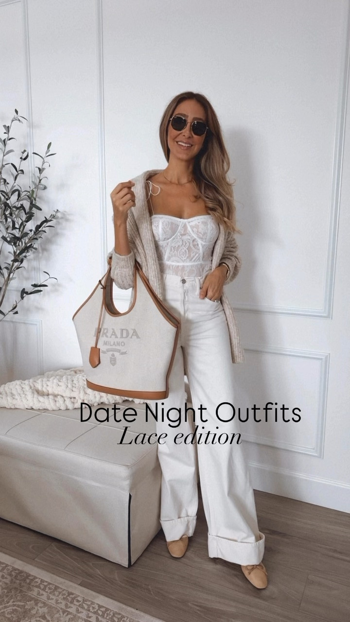 Date night or dinner outfit ideas. All outfits with a lace top. It gives the extra feminine touch and elegance. They all run tts. I am wearing a size small 


#LTKStyleTip #LTKOver40 #LTKxMadewell