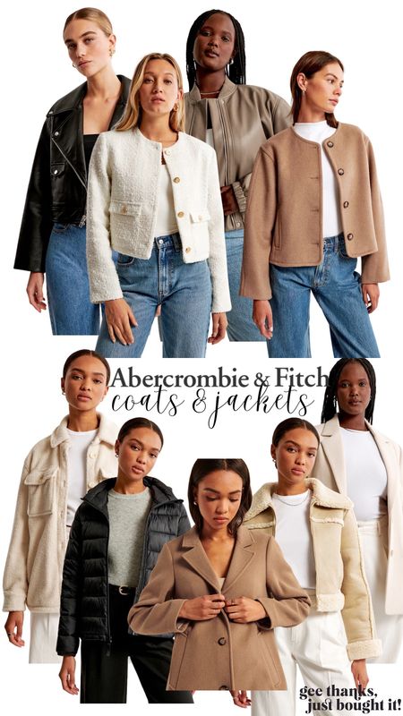 Abercrombie & Fitch - Coats - Jackets - Fall Fashion Essentials - Style Essentials - LTKSale 

#LTKstyletip #LTKSale #LTKSeasonal