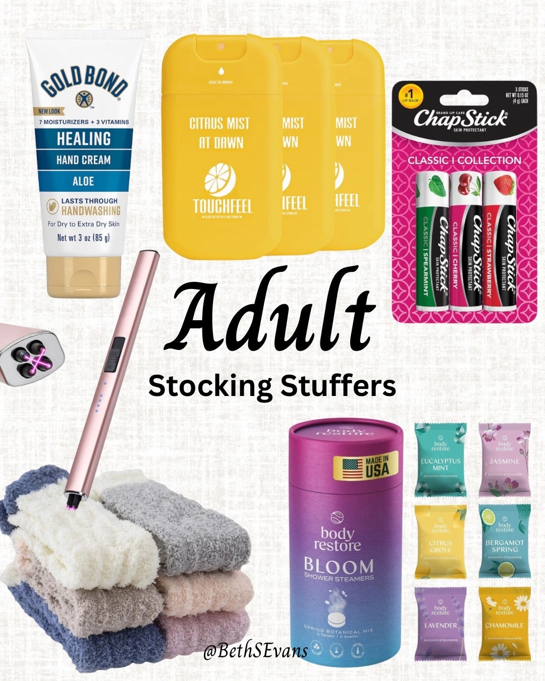 Gift the adult kids things that they will use in their stockings! Fine, throw some candy in too! 


#LTKSaleAlert #LTKGiftGuide #LTKHoliday