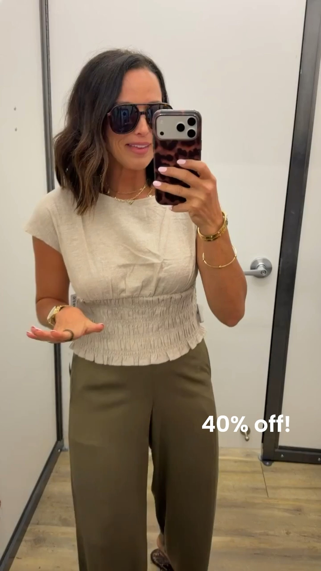 the CUTEST neutral outfut from Old Navy 🤍

obsessed with how flattering this top is and the flowy pants make it so comfortable
perfect for everyday wear or dressing up a little

#oldnavystyle #ltkstyle #neutralstyle #everydaywear #affordablefashion #casualoutfit