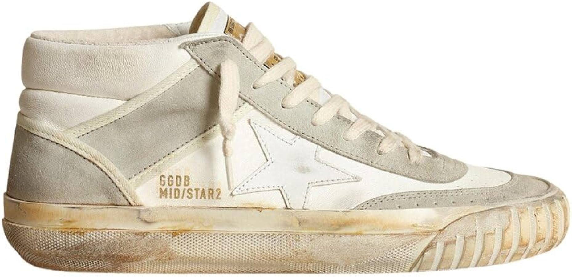 Golden Goose Mid Star 2 Leather Sneaker | Amazon (US)