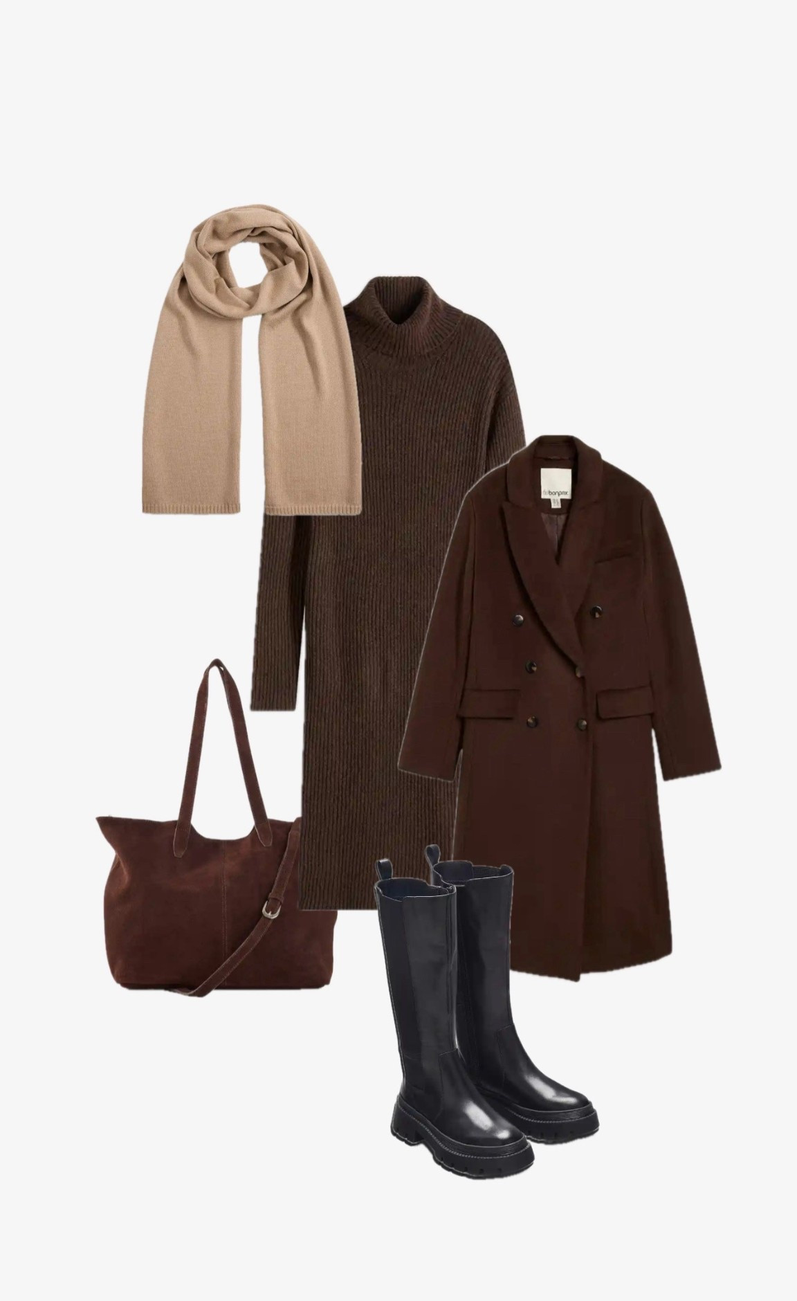 Herbstoutfit Inspo in braun:
Strickkleid und Mantel zu Boots
-
jetzt Versandkosten sparen mit  "NEU25"

#LTKsale #LTKautumn #LTKstyletip