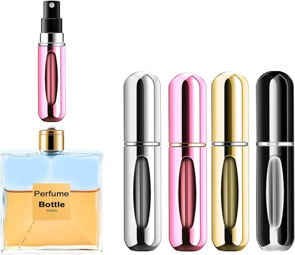 Yamadura Portable Mini Refillable Perfume Atomizer Bottle Refillable Spray, Atomizer Perfume Bott... | Amazon (US)