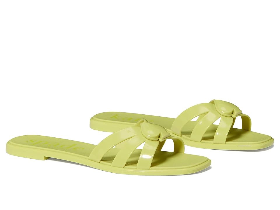 Kate Spade New York Sculpted Spade Jelly Sandals Women's Sandals Bosc Pear : 7 M, Synthetic | Zappos