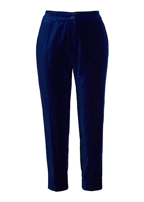 Etro Women's Milano Velvet Trousers - Light Blue - Size 38 (2) | Saks Fifth Avenue