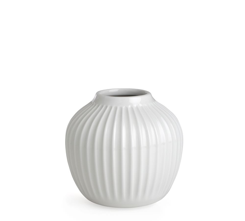 Kähler Hammershoi Vases - White Porcelain | Pottery Barn (US)