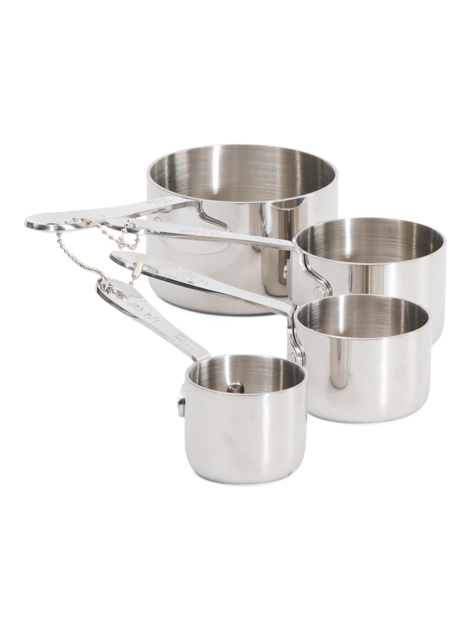 4pc Stainless Steel Measuring Cup Set | Marshalls