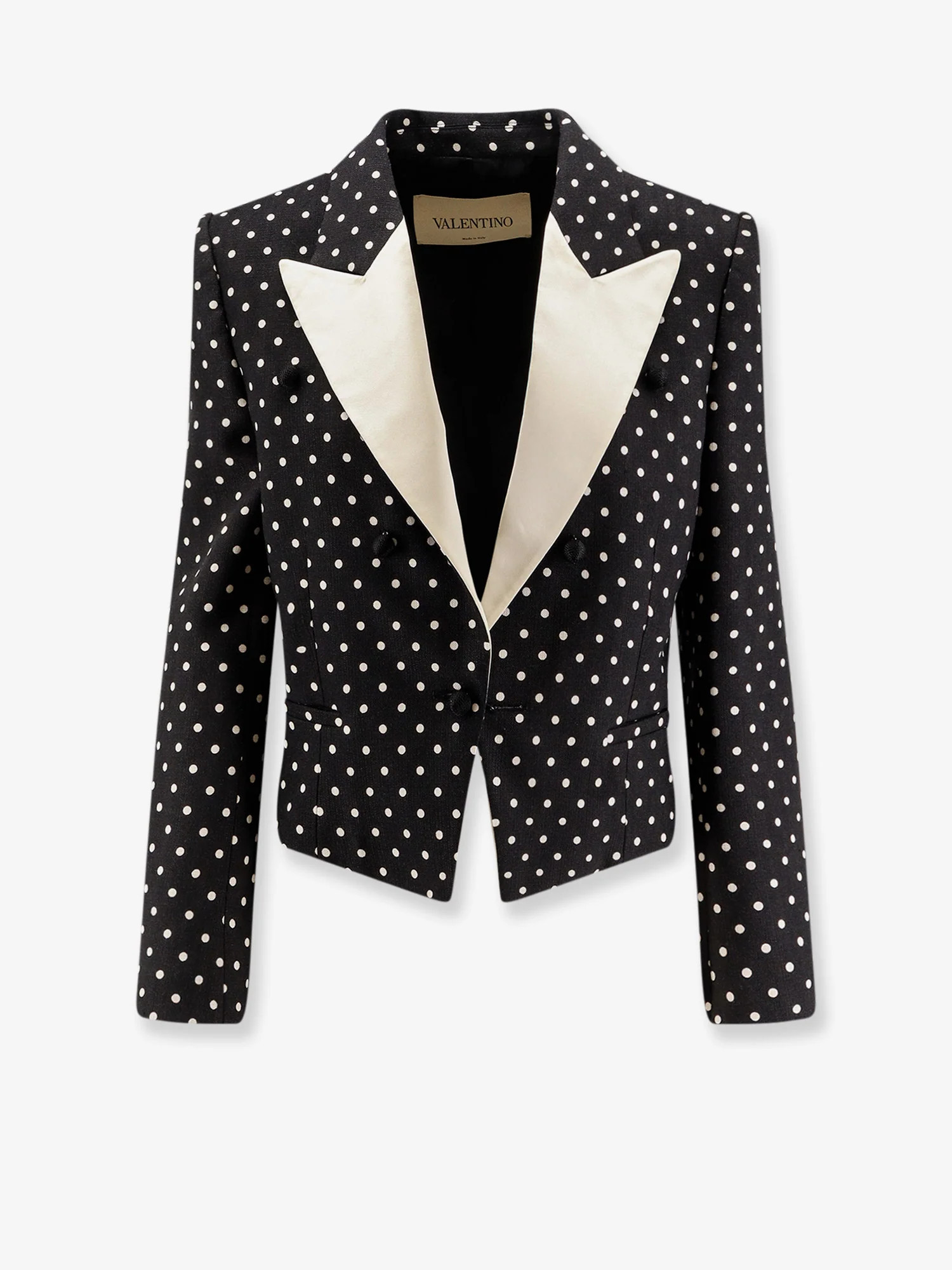 Polka-Dots viscose blazer - VALENTINO - gender_Woman | Nugnes 1920
