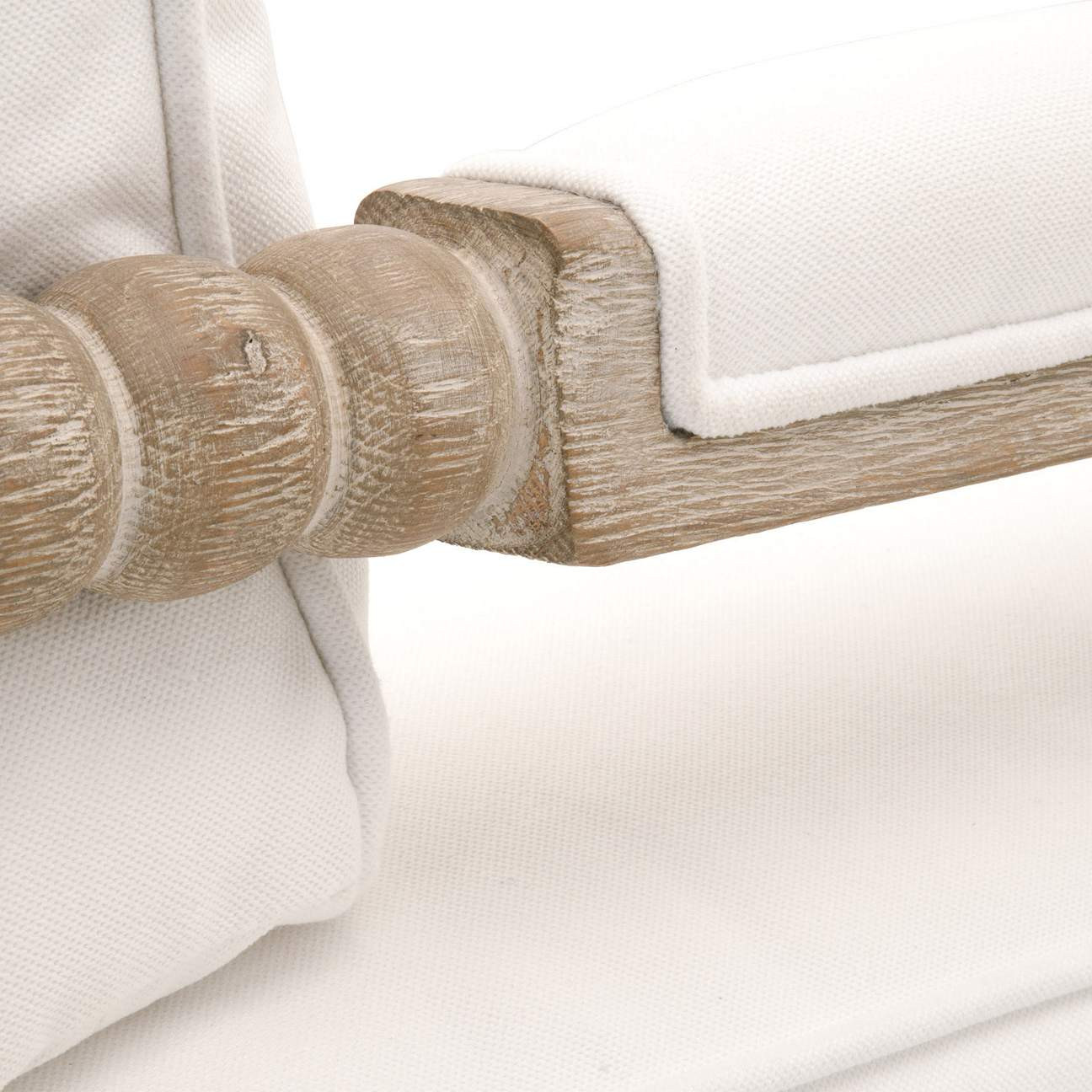 Rouleau LiveSmart Peyton-Pearl and Natural Gray Club Chair | Lamps Plus