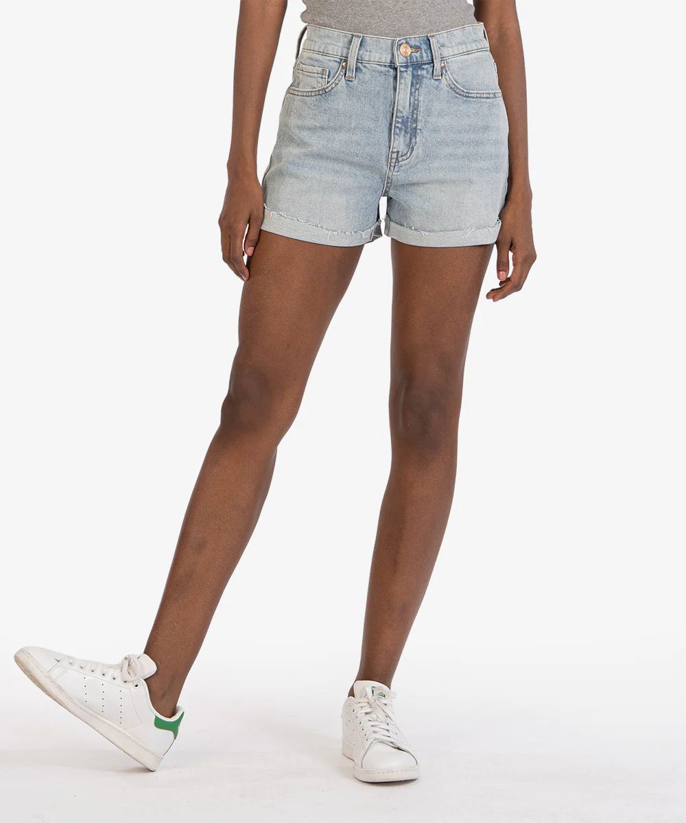 Jane High Rise Short (Encourage Wash) - Kut from the Kloth | Kut From Kloth