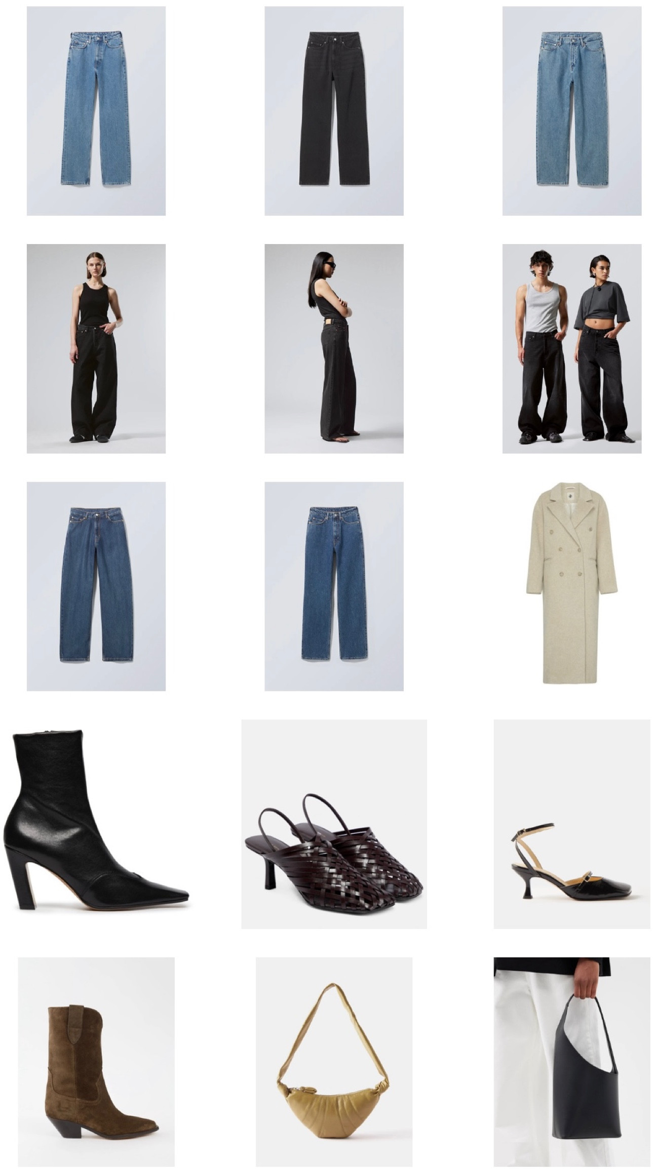 linked you my favorite jeans from weekday (20% off everything!), and my favorites from 24S, Matches and Mytheresa black friday deals!

#LTKCyberSaleDE #LTKCyberWeek