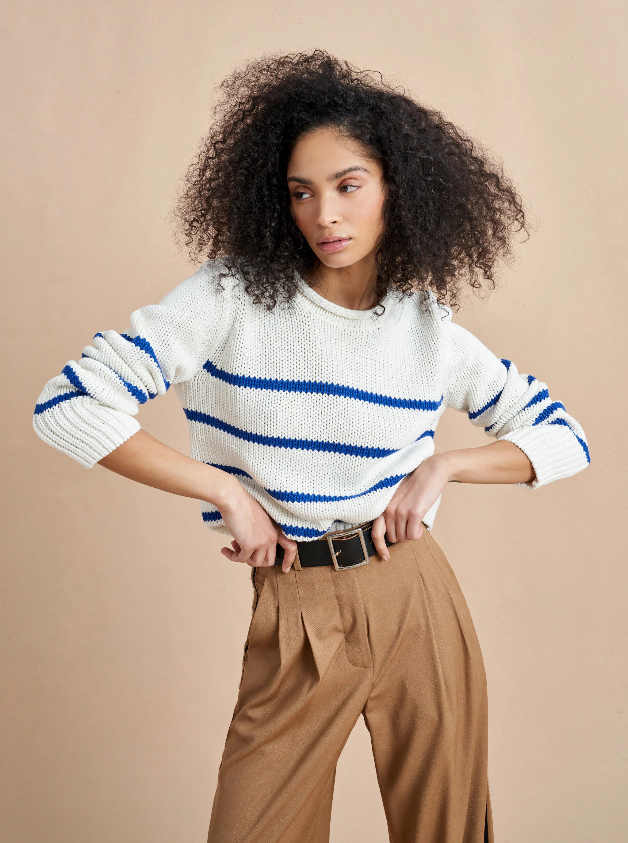Mini Marina Sweater Stripe | La Ligne NYC | La Ligne