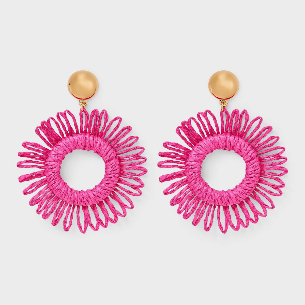 Sunburst Thread Earrings - A New Day™ | Target