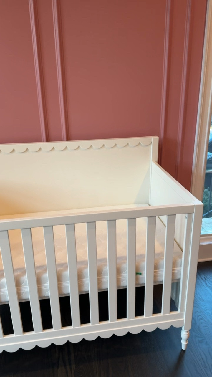 Pottery Barn Kids scalloped crib for baby girl🎀✨

pottery barn, pottery barn kids, scalloped cribs, cribs, crib, scalloped crib, newton crib mattress, mobile, mobile arm, roccoco revival, new mom, mom to be, nashville mom, girl mom, Caleigh Hardy 

#LTKBaby #LTKBump #LTKKids
