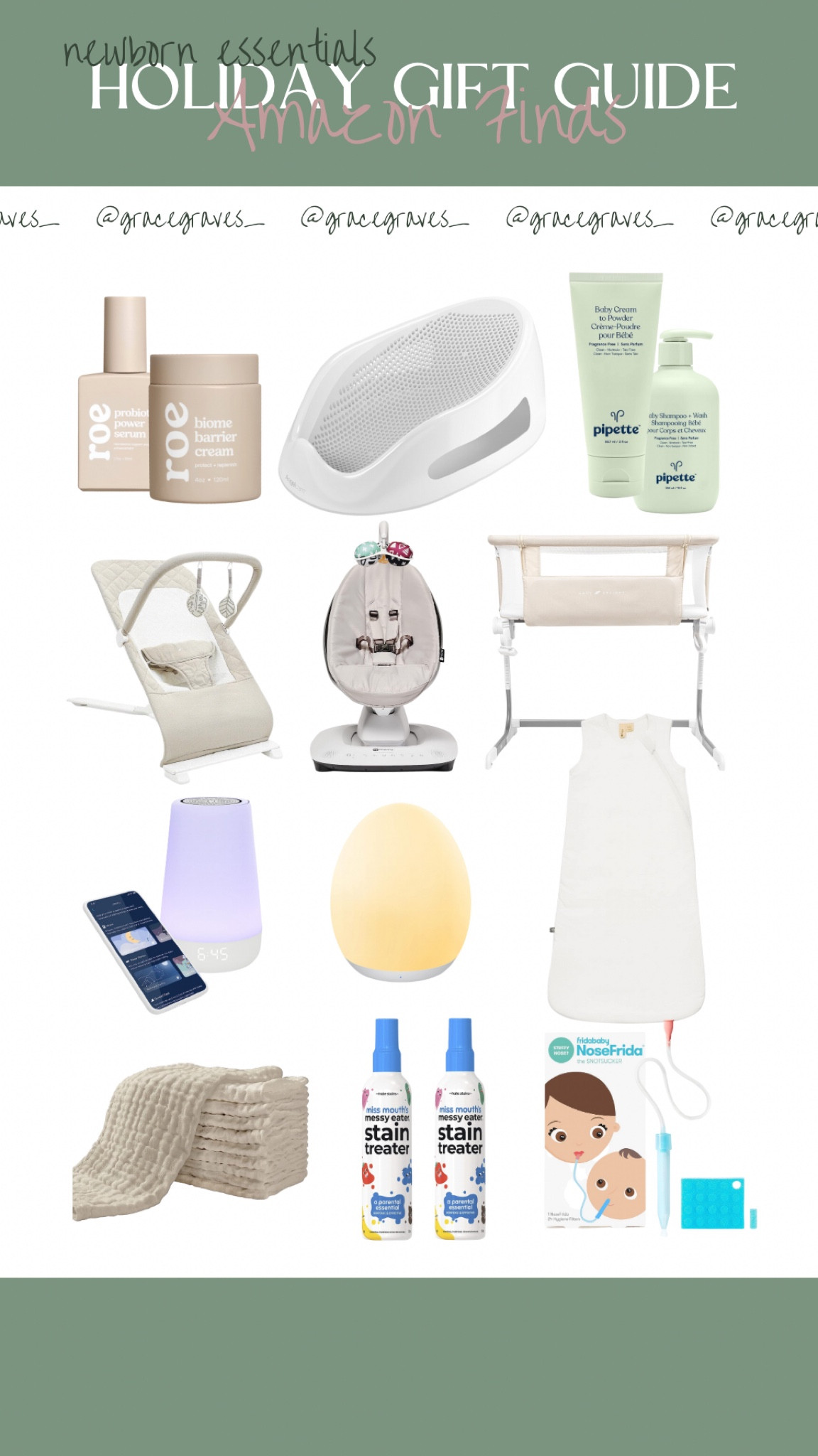 Here are some of my favorite newborn essentials that would make great gifts for new mamas! I own and love everything that I am sharing  

#LTKGiftGuide #LTKSeasonal #LTKHolidaySale