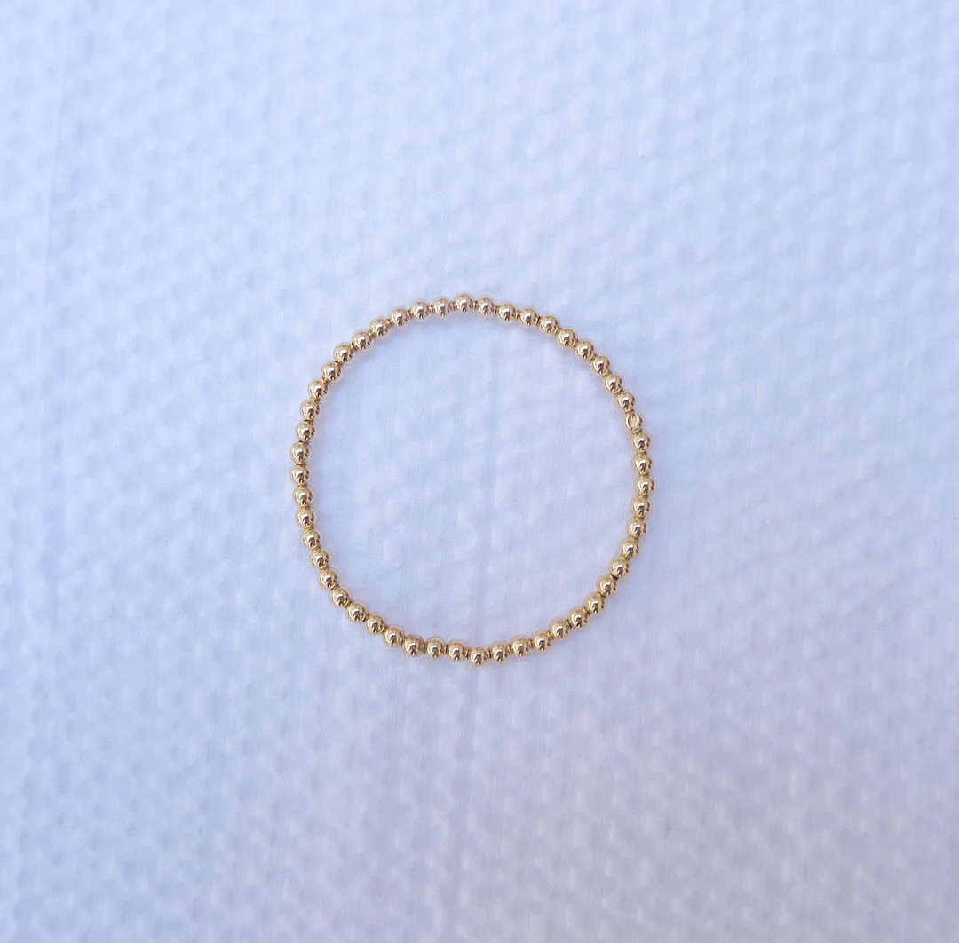 4mm 14k Gold Filled Bracelet - Etsy | Etsy (US)