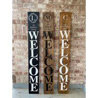 6Ft Welcome Front Porch Sign | Etsy (US)