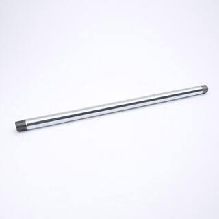 1 in. x 10 ft. Galvanized Steel Pipe | The Home Depot