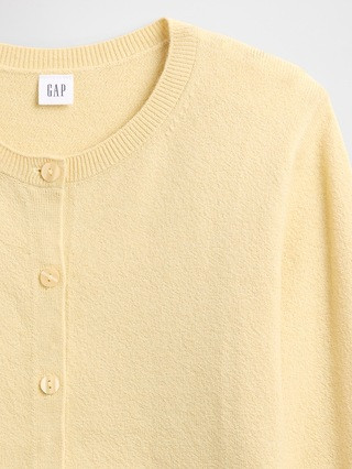 Cashsoft Crewneck Cardigan | Gap Factory