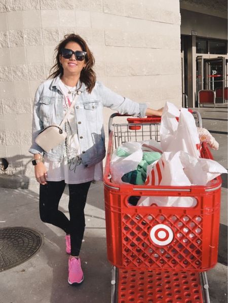 Lots of questions about my Target run outfit! These New Balance sneakers are perfect for long travel days and shopping! 🛍 ❤️ 

#LTKFind #LTKstyletip #LTKfit
