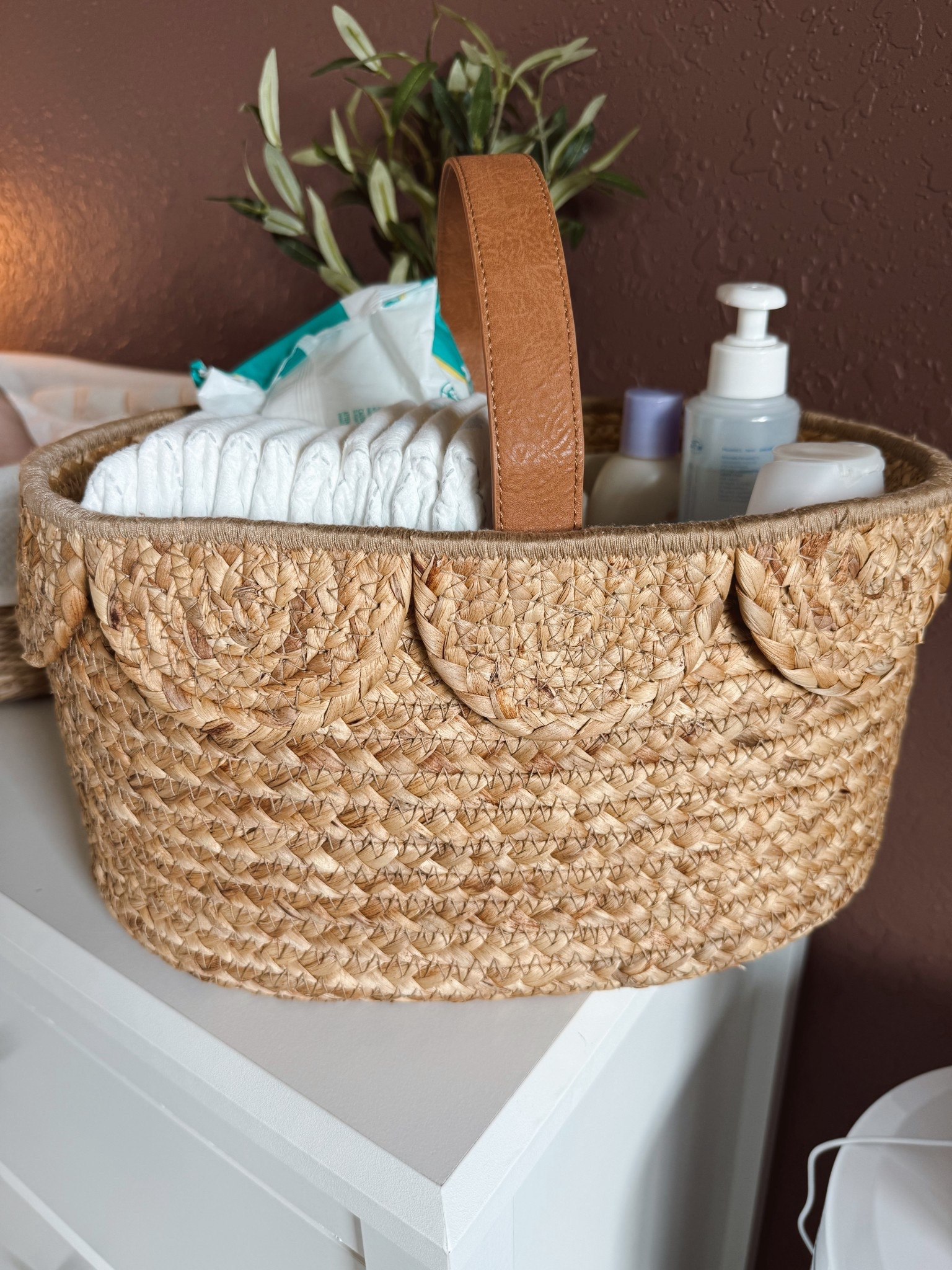 Love this sectioned caddy! It can be used for many things. #wickerbasket #target #hearthandhand 

#LTKHome #LTKStyleTip #LTKFindsUnder50