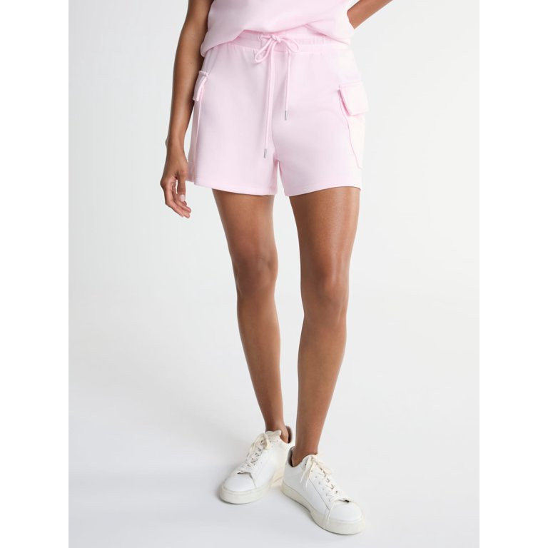 Scoop Women's and Women's Plus Ultimate ScubaKnit Cargo Shorts, Sizes XS-4X - Walmart.com | Walmart (US)