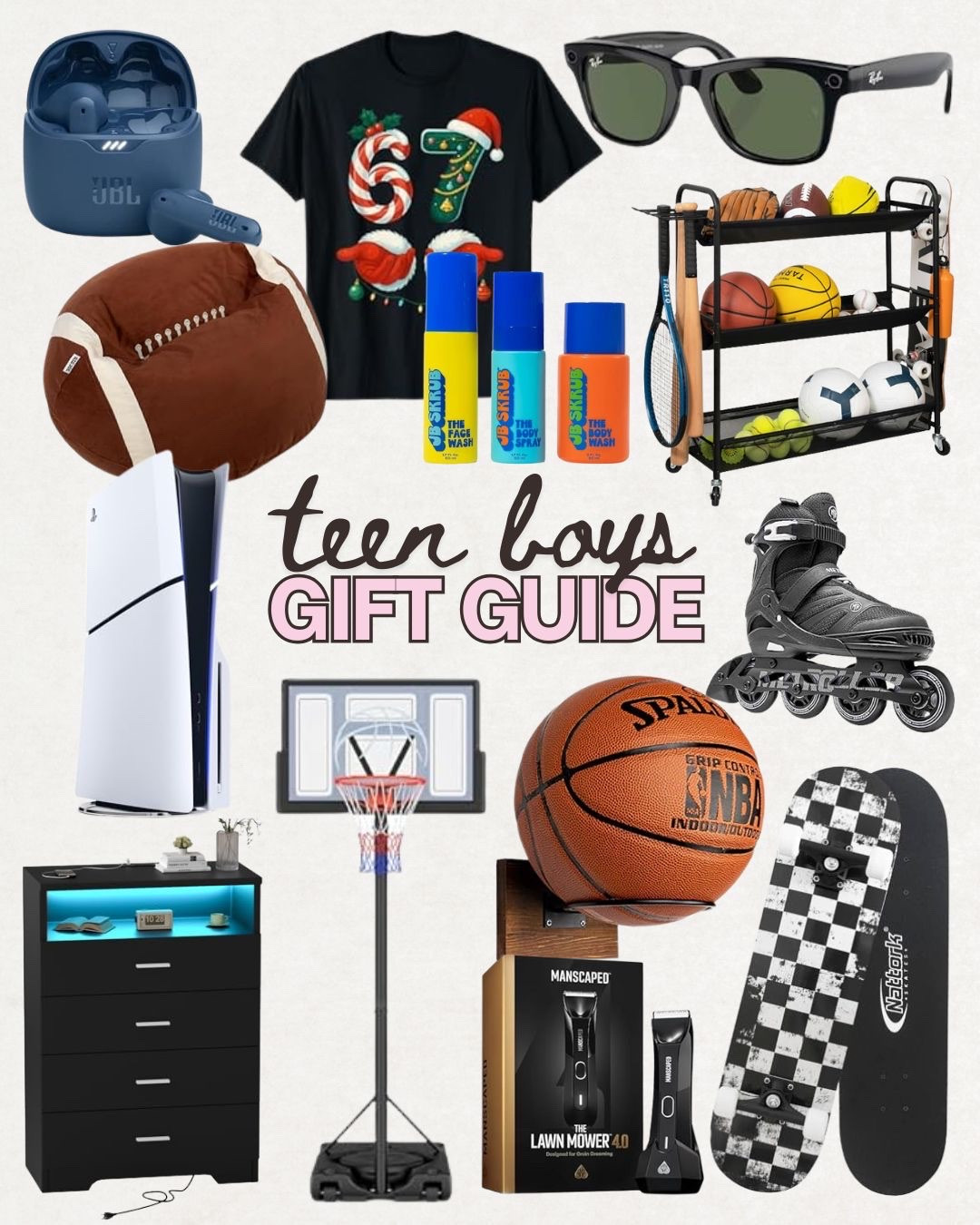 The only gift guides you actually need this week because they're SuperAsh approved 🫡🎁✨ AND because ily, every single thing is already on sale 👀🫶🏼

For Teen Boys 🎮 Cool, gadget-filled picks for the boy who communicates solely through memes, sports stats, and sound effects.

#LTKHoliday #LTKKids #LTKGiftGuide