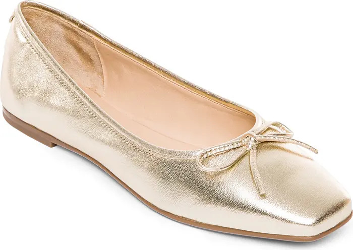 Square Toe Ballet Flat (Women) | Nordstrom