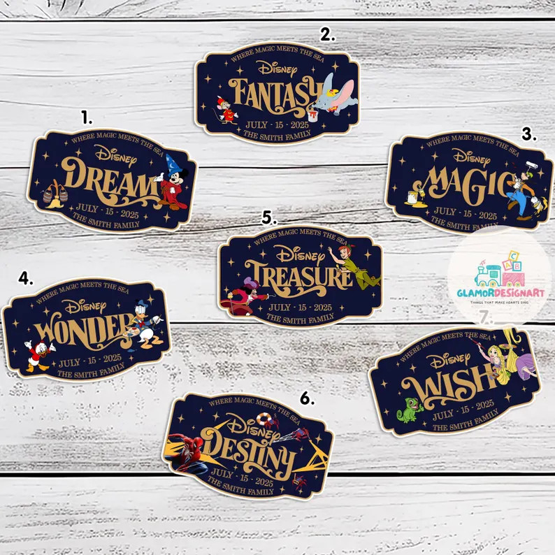 Customize Name Disney Family & Cruise Ship Stateroom Door, Cruise Line Ship Name Door Magnet, Fam... | Etsy (US)
