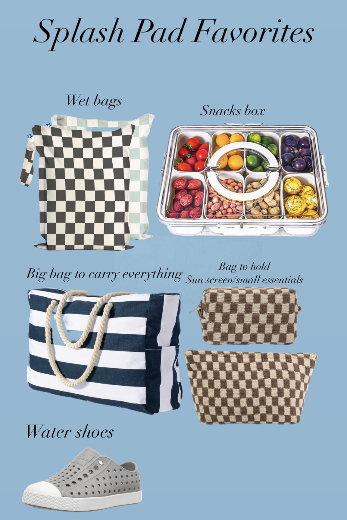 Trips to the splash pad are about to become a regular thing! Here are some things I always have in my bag!

#LTKFindsUnder100 #LTKKids #LTKFindsUnder50