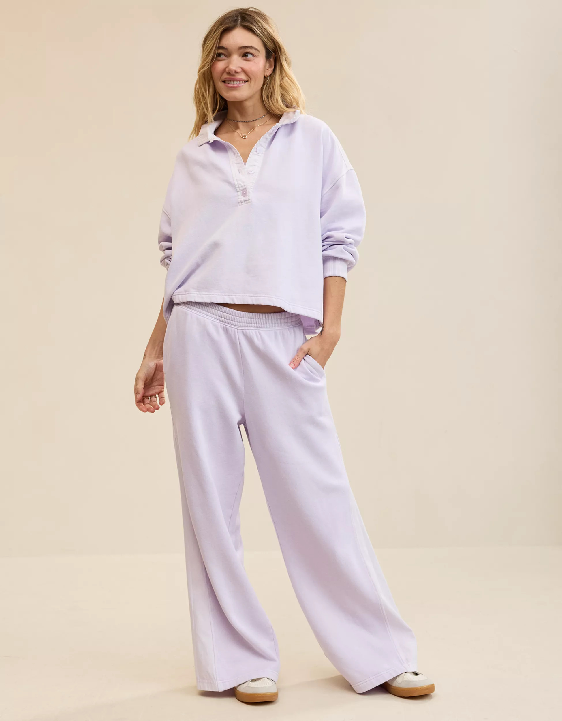 Aerie First Class Fleece Trouser | Aerie