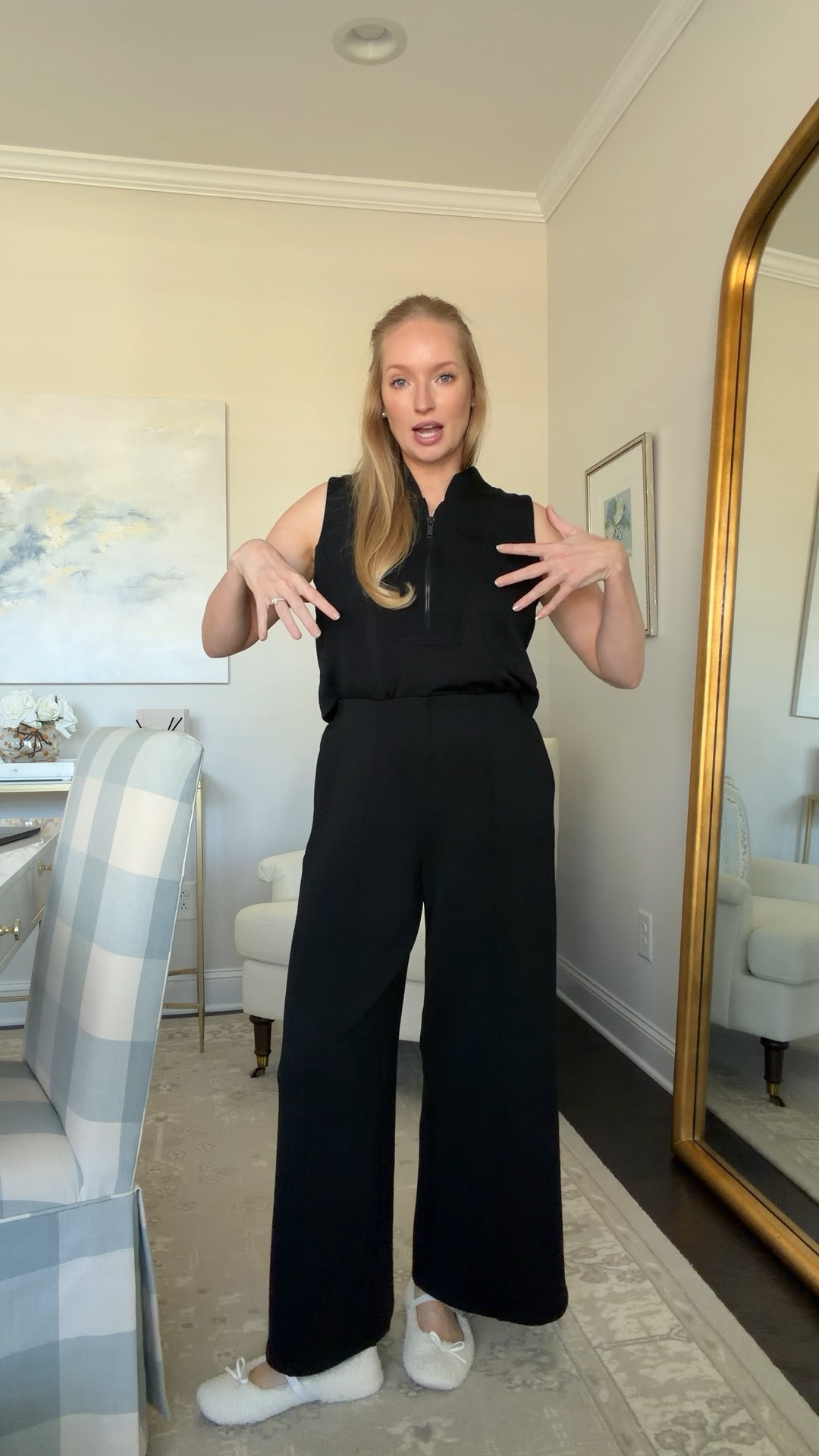 Spanx is apart of the LTKspring sale! Get 20% off through Sunday using code LTKSPANX 

I’m wearing a small petite in this spanx airessentials jumpsuit 

#LTKSpringSale #LTKootd