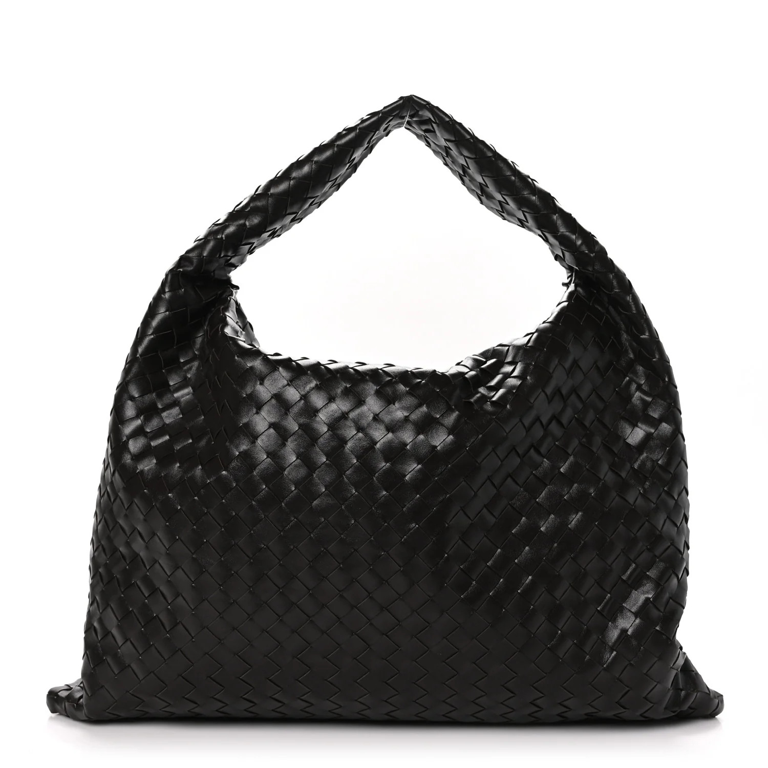 Nappa Intrecciato Large Hop Fondant | FASHIONPHILE (US)