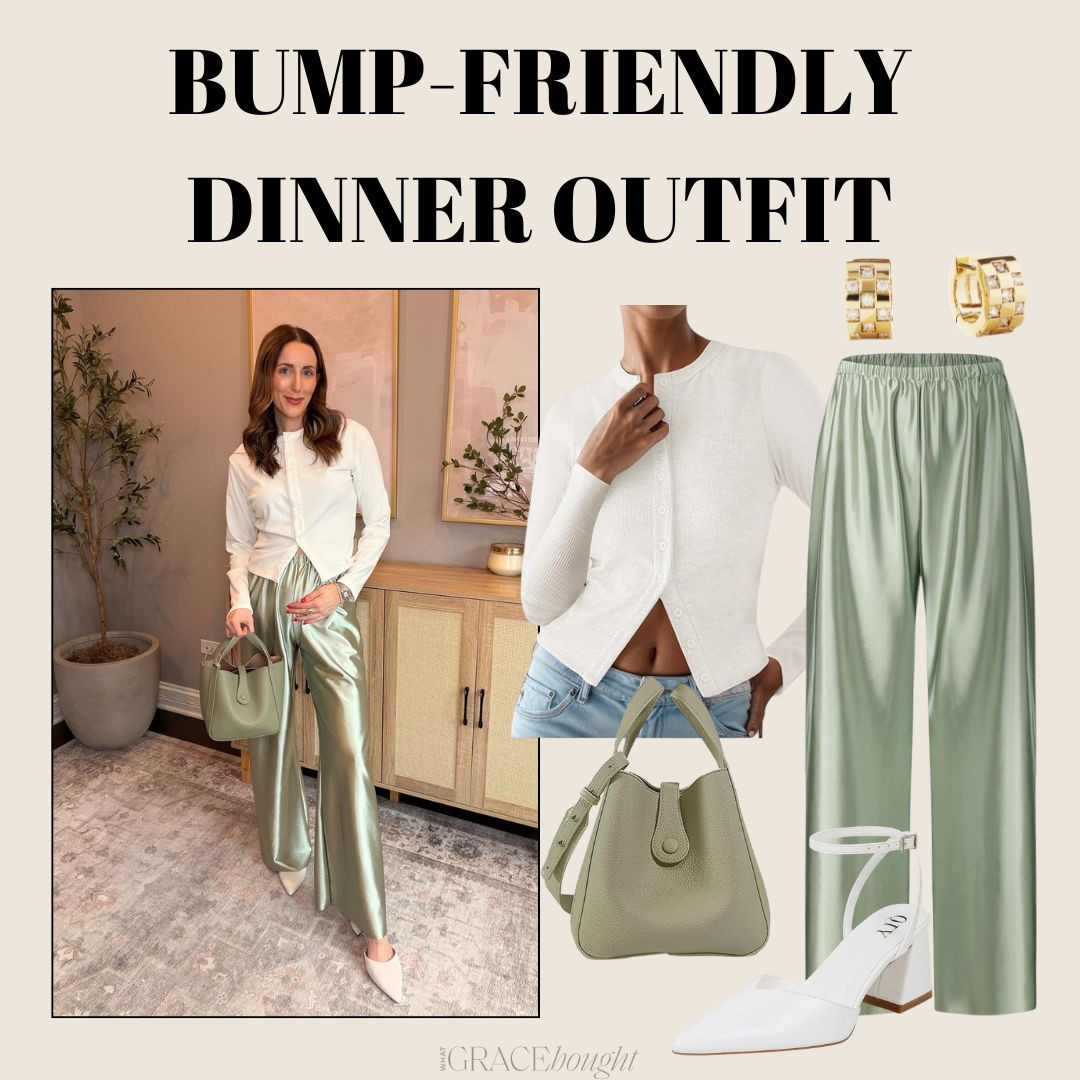 Bump-friendly dinner outfit!  

 #LTKootd #LTKBump