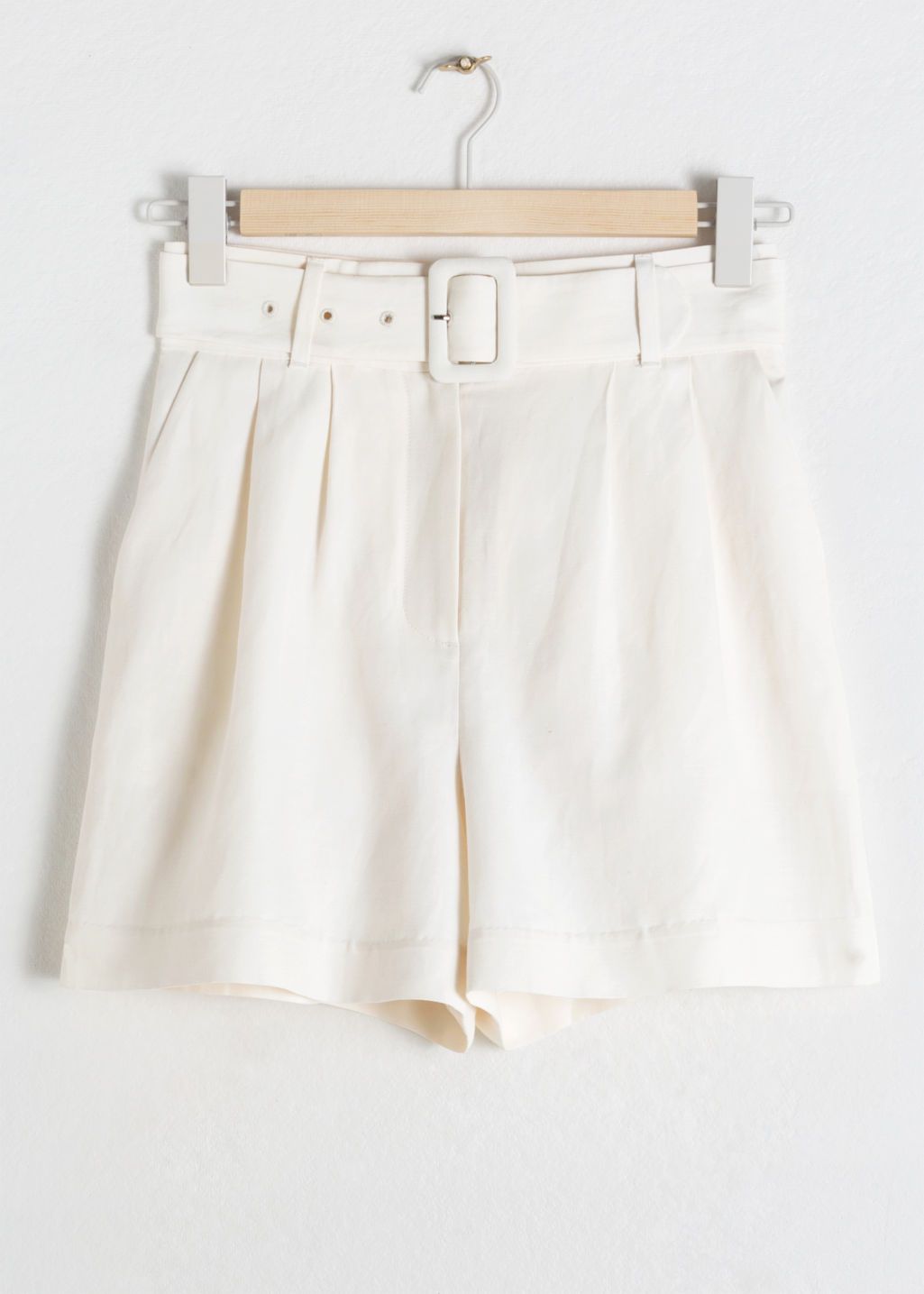 Belted Linen Blend Shorts | & Other Stories (EU + UK)