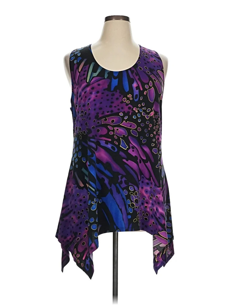 Jostar Purple Sleeveless Blouse Size 1X (estimated) - 44% off | ThredUp (US)