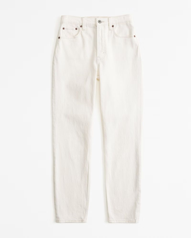 Women's Curve Love High Rise Mom Jean | Women's Bottoms | Abercrombie.com | Abercrombie & Fitch (UK)