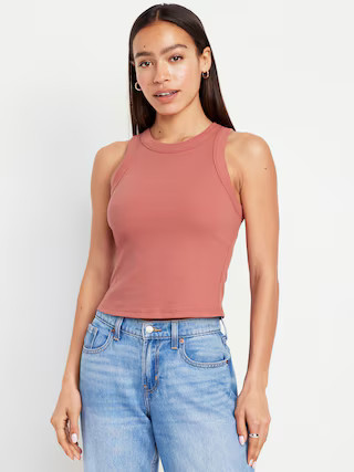 Snug Crop Tank Top | Old Navy (US)