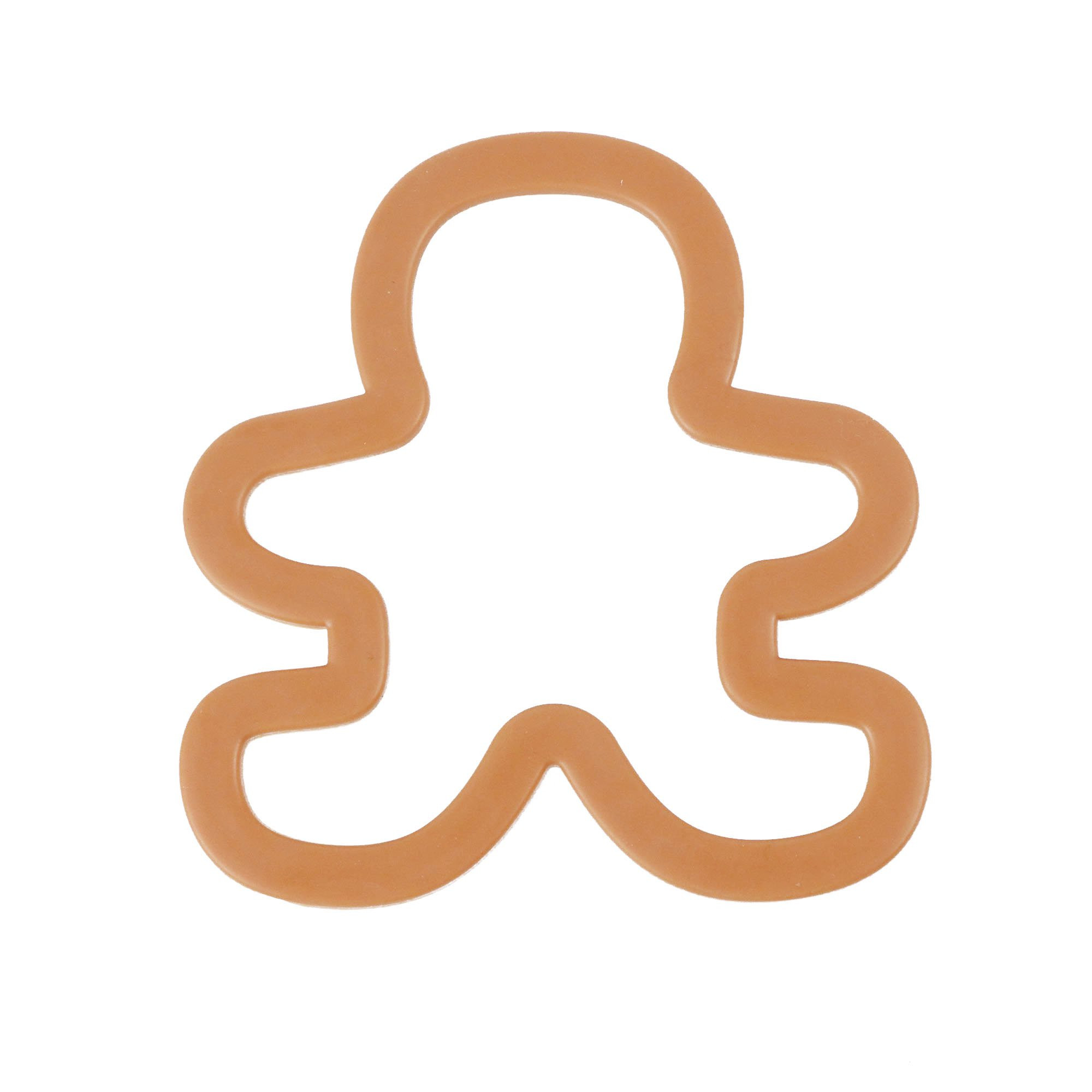 Holiday Time Christmas Brown Gingerbread Man Gripper Cutter - Walmart.com | Walmart (US)