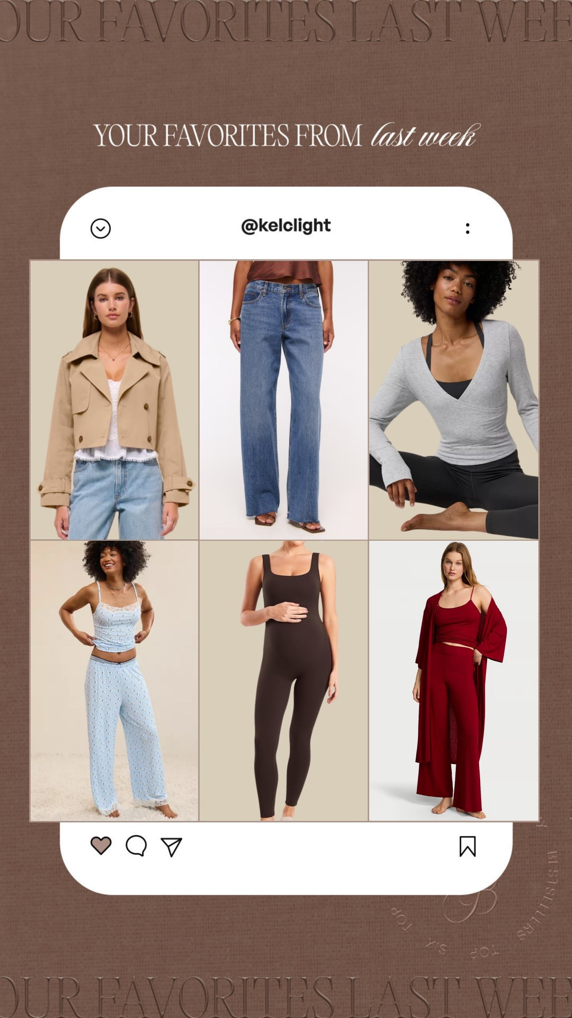 Your faves from last week🤍 lots is on sale today! 