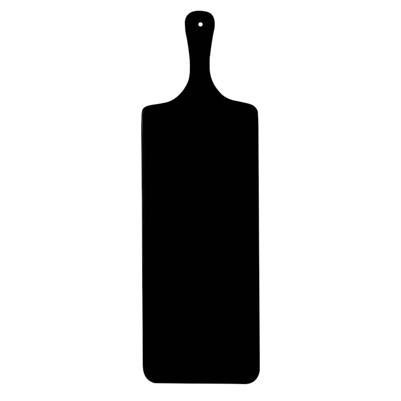 Black Wooden Serving Board | At Home